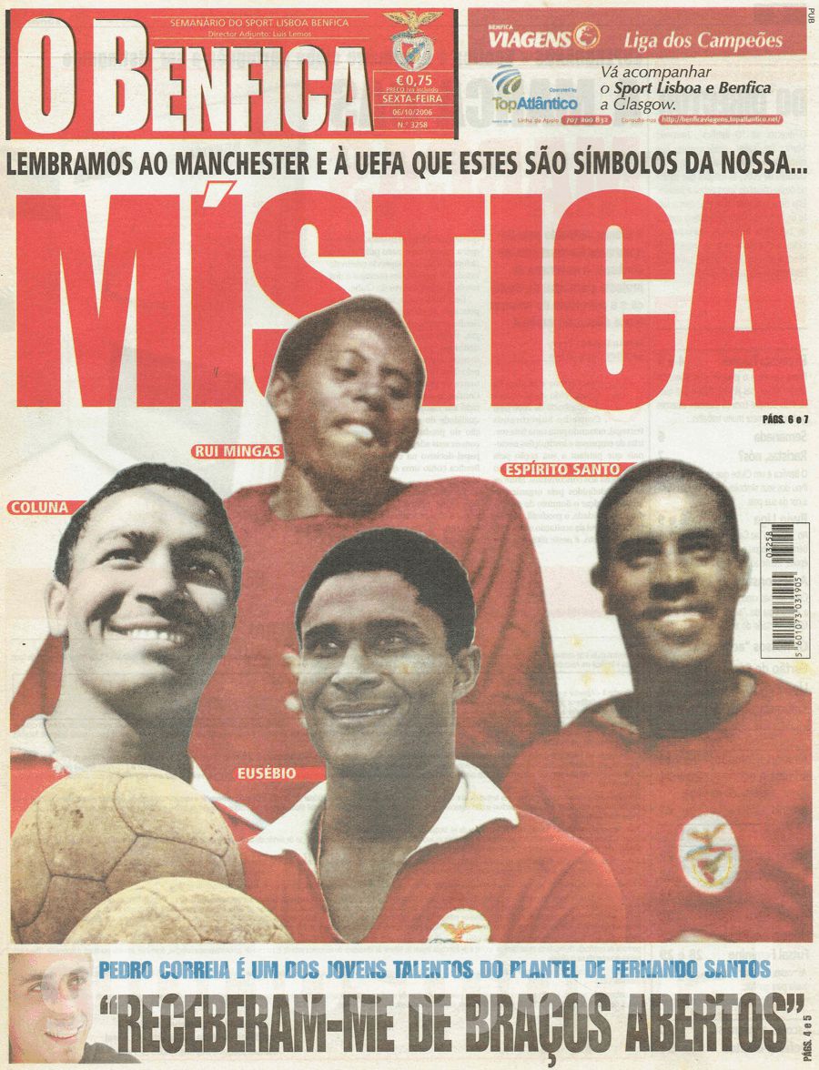 jornal o benfica 3258 2006-10-06